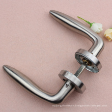 Solid type stainless steel 304 grade door lock lever handle